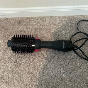 Revlon Black and Pink Hair Dryer Brush